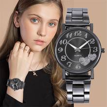 Relógio quartzo feminino zegarek damski 03, relógio criativo estiloso para mulheres 2024 - compre barato