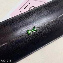 KJJEAXCMY fine jewelry natural Diopside 925 sterling silver new women hand bracelet support test luxury 2024 - buy cheap