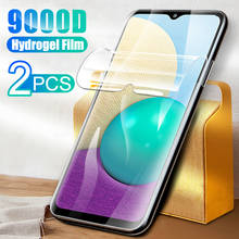 Full hydrogel screen protector film for samsung a02 2pcs film for samsung galaxy a12 a20 sansum m12 protective film Not Glass 2024 - buy cheap