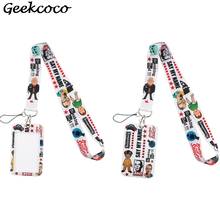 J2273 Cartoon Tv Show Card Holder ID Holder Bus Card Holder Staff Card With Lanyard 2024 - buy cheap