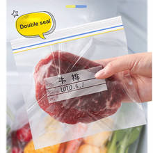 Reusable Food Seal Bag Zipper Food Snack Freezer Bag Plastic Food Packaging Storage Bag Keep Fresh Ziplock Bags Kitchen Gadgets 2024 - buy cheap