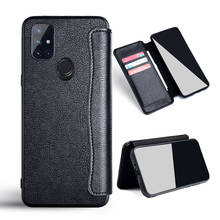 case for OnePlus 7 8 7T 8T pro oneplus Nord Z N10 N100 case Flip cover Leather no magnet for OnePlus 8t 7t 7 8 pro case funda 2024 - buy cheap