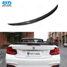 F22 Carbon Fiber Trunk Spoiler For BMW M235i M2 Coupe F87 Rear Spoiler Wing Performance Style 2014 2015 2016 2017 2018 2019 2024 - buy cheap