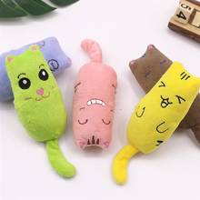 Cat Grinding Catnip Toys Funny Interactive Plush Cat Toy Pet Kitten Chewing Toy Claws Thumb Bite Gatos Mint For Cats Teeth Toys 2024 - buy cheap