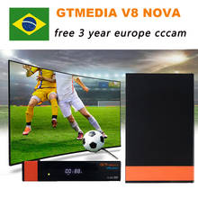 GTMedia V8 Nova 3 year free European cccam TV satellite receiver Full HD built-in WIFI power USB2.0 1080P for all EuropeanBrazil 2024 - buy cheap