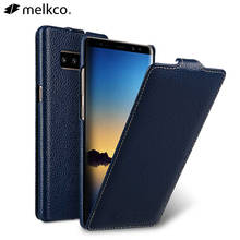 Vertical Open Genuine Litchi Leather Flip Phone Case Cover For Samsung Galaxy Note 8 9 Note8 Note9 Cow Skin Business Pouch Bags 2024 - buy cheap