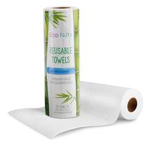 25pcs 20pcs Re-usable Bamboo Towels Bamboo Kitchen Dish Cloth Paper Towel Roll Organic Washable Dish Cloths Clean Washing Towel 2024 - buy cheap