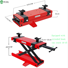 Plataforma para elevação de motocicleta, 500kg, elevador de tesoura, portátil, central de reparo de motocicleta, ferramenta de elevação (450x150mm) 2024 - compre barato