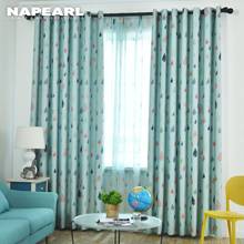 NAPEARL Rideaux Window Customized Blackout Curtains Kids room Cartoon Style All-match Tulle Elegant Panels Ready Made Drapes 2024 - buy cheap