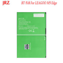 2000 мАч для LEAGOO M5 Edge батарея для мобильного телефона высокое качество запасная батарея BT-518 для LEAGOO M5 Edge 2024 - купить недорого