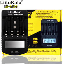 Liitokala Новый lii-ND4 9 В зарадное устройство для батареии АА AAA NiMH кадмий емкость позволяет Обнаружение 5 в медленная зарядка выход 2024 - купить недорого