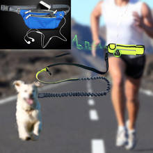 Pet Dog Elastic Belt Running Leash Set Hands Free Dog Leashes Collar Pets Accessories Puppy Dog Harness Leash For Sports Pet 2024 - buy cheap