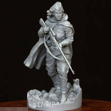 1/35 Scale Unpainted Resin Figure Soviet Sniper GK figure 2024 - buy cheap