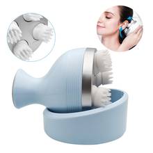 Waterproof Electric Head Massage Wireless Scalp Massager Prevent Hair Loss Body Deep Tissue Kneading Vibrating Health Care Blue 2024 - buy cheap