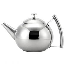 1L Stainless Steel Teapot with Tea Infuser Filter Oolong Kettle Metal Tea Coffee Pot Induction Cooker Gas Stove Kettle 2024 - buy cheap