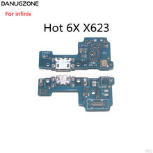 USB Charging Port Dock Plug Socket Jack Connector Charge Board Flex Cable For infinix Hot 6X X623 2024 - buy cheap