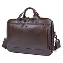 Luufan мужской деловой портфель, сумка для ноутбука, Классическая сумка из натуральной кожи 2024 - купить недорого
