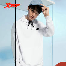 Xtep Men's Sweater New Urban Trend Slim All-match Hooded Sweater 880329050075 2024 - buy cheap