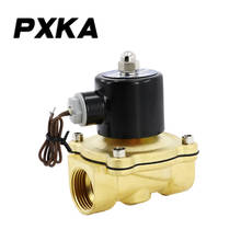 Free shipping Pneumatic switch valve solenoid valve normally closed electronic valve 12V electronic control valve 24v coil 220v 2024 - buy cheap