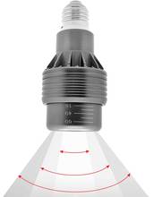 Lâmpada led gu10 par20 e27 foco feijão ângulo ajustável zoomable 7w 9 12 pode ser escurecido 15 a 60 graus foco led luz 2024 - compre barato