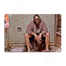 Pôsteres de metal the grande lebowski, placa de lata para decoração de garagem vintage para pub e quarto 2024 - compre barato