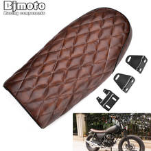 Motorcycle Seat Vintage Saddle Leather Cafe Racer For Honda CB CL CB100 CB125 CB175 CB200 CB350 CB360 CB400 CB450 CB500 CB550 2024 - buy cheap