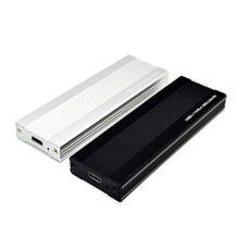M2 SSD чехол NVME USB корпус накопитель mSATA SSD коробка M.2 чехол адаптер USB 3,1 Gen 2 внешних M 2 Коробка для NVME M ключ 2242/2260/2280 M2 чехол 2024 - купить недорого