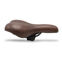 Велосипедное седло из искусственной кожи, Аксессуары для горного велосипеда, подушка в стиле ретро 2024 - купить недорого