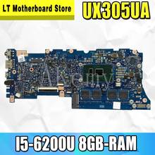  UX305UA Laptop Motherboard For Asus UX305UA UX305U U305U mainboard 100% test OK I5-6200/6198U 8GB-RAM 2024 - buy cheap