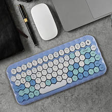 Новая офисная Bluetooth-клавиатура с 83 клавишами, беспроводная клавиатура, портативная компьютерная эргономичная клавиатура, Игровая клавиатура для ПК, Игровая клавиатура 2024 - купить недорого