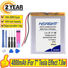 Top Brand 100% New 4800mAh 357590 Battery for 7" Tesla Effect 7.0w Neon 7.0w Oysters T72HMi 3G T72 Hmi Tablet Batteries 2024 - buy cheap