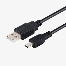 Cable de carga USB 2,0 macho A Mini B, Cable de carga de 5 pines para cámaras digitales, Mini Cable USB, Cable cargador de datos 2024 - compra barato