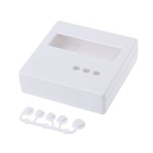 Caja de plástico para proyectos de bricolaje, probador de medidor con botón, LCD1602, 86 2024 - compra barato