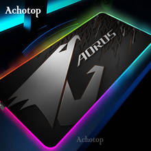 Giga RGB Computer Luminous Gaming MousePad Aorus Colorful Big Glowing LED Extended Illuminated Keyboard PC Gamer Rubber Desk Mat 2024 - buy cheap