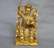 Китайская статуя женщины-воина, 14 дюймов, Jiu Tian Xuan Nv, богиня войны, Бронзовая статуя дракона 2024 - купить недорого