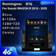 Reprodutor de vídeo multimídia para carro, 9.7 ", android 10.1, para suzuki wagon r 2018 2019 2020, tesla, navegação gps, rds 2024 - compre barato