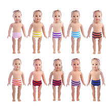 10 Styles Doll Clothes Underwear Choose Our Generation For 18 Inch & 43 Cm Dolls Born Baby Doll Toys For Girls 2024 - buy cheap