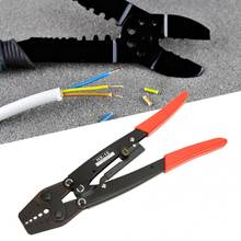 Crimping Pliers HX-10 Carbon Steel Crimper Ratchet Terminal Crimper Pliers 1.25~10mm AWG10-6 Red Handle Hand Tools 2024 - buy cheap