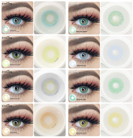 Натуральные контактные линзы для глаз серии AURORA, мягкие цветные контактные линзы для глаз, ежегодный Макияж для зрачка 2022 - купить недорого