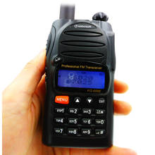 Mwxun-walkie talkie emissor de comunicação bidirecional 5w, walkie talkie 66-88mhz/136-174mhz/400-470mhz 2024 - compre barato