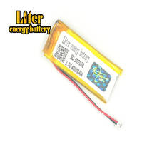 1,25 MM 2pin 302060 conector de 3,7 V 400mah recargable de alta calidad batería de iones de litio para e-libros máquinas Recreativas GPS PDA 2024 - compra barato