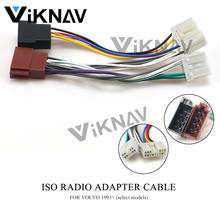 Conector de arnés de cableado, adaptador de Radio ISO para VOLVO 1993 + (modelos selectos), enchufe de Cable de telar de plomo 12-128 2024 - compra barato