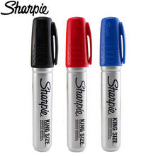 1pcs Sharpie 15001 Marker Pens Metal Plate Special Thick Stainless Steel Industrial Marker Pen Oil Resistant Does Not Fade 2024 - buy cheap