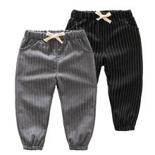 Newest Toddler Baby Boys Girls Pants Drawstring Cotton Harem Pants Full Length Trousers Casual Pants for Girls 2 4 6 7 8 9 Years 2024 - buy cheap