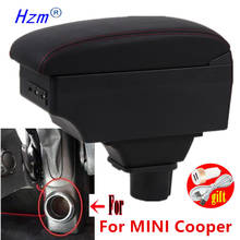 Для MINI Cooper R50 R52 R53 R56 R57 R58 F55 F56 F57 Countryman R60 F60 коробка для подлокотников автомобильные аксессуары Стайлинг 2024 - купить недорого