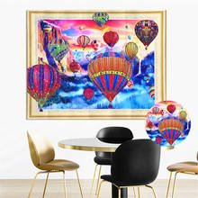 HUACAN 5d Diamond Painting Special Shape Cartoon Diamond Mosaic Kit Partial Diamond Embroidery Balloon Rhinestone Picture 2024 - buy cheap