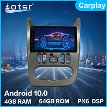 Unidade estereofônica hd dos multimédios do carro da navegação de gps do jogador de rádio do carro de aotsr android 10.0 4 + 64gb para renault duster 2015-2016 dsp carplay 2024 - compre barato