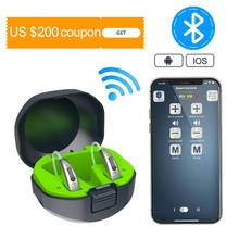 Audífono Digital recargable con Bluetooth para ancianos, dispositivo de 20 canales, amplificador de audición 2024 - compra barato