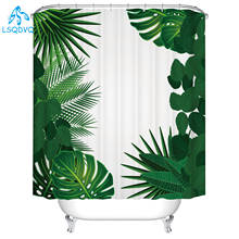 African Shower Curtains Sets Tropical Rainforest Leaves Flower Plant  Bathroom Shower Curtain Waterproof  Bath Curtain with Hook 2024 - buy cheap