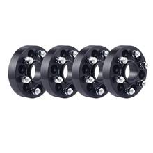 Espaciador de rueda de coche, adaptador de diámetro central de 66,1 MM PCD 6x114,3 M12x1.25, Hub Centric 6 terminales, 4 unids/set/juego 2024 - compra barato